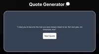 Quote Generator 💭